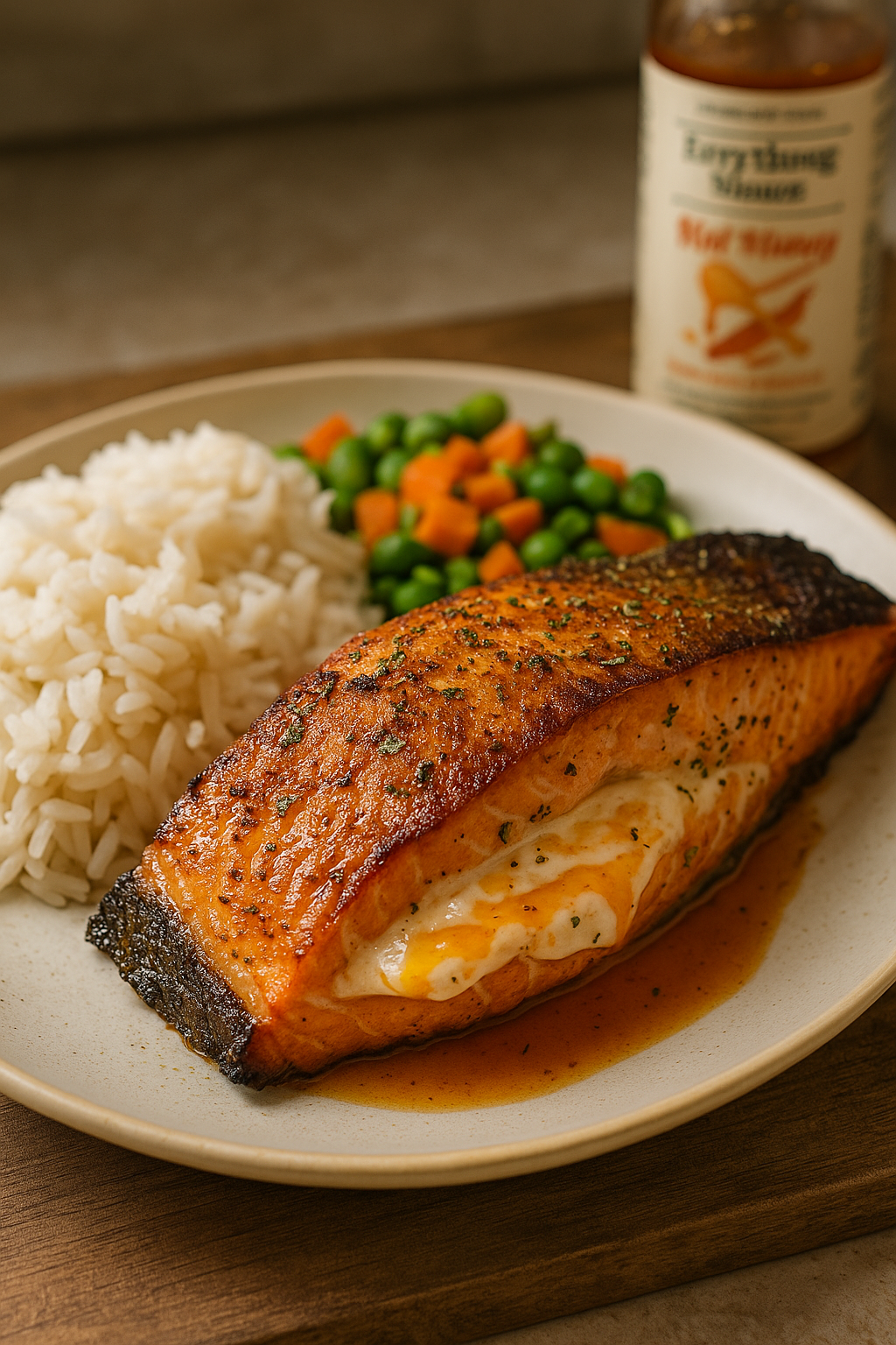 Recipe Of The Week - Stuffed Hot Honey Salmon