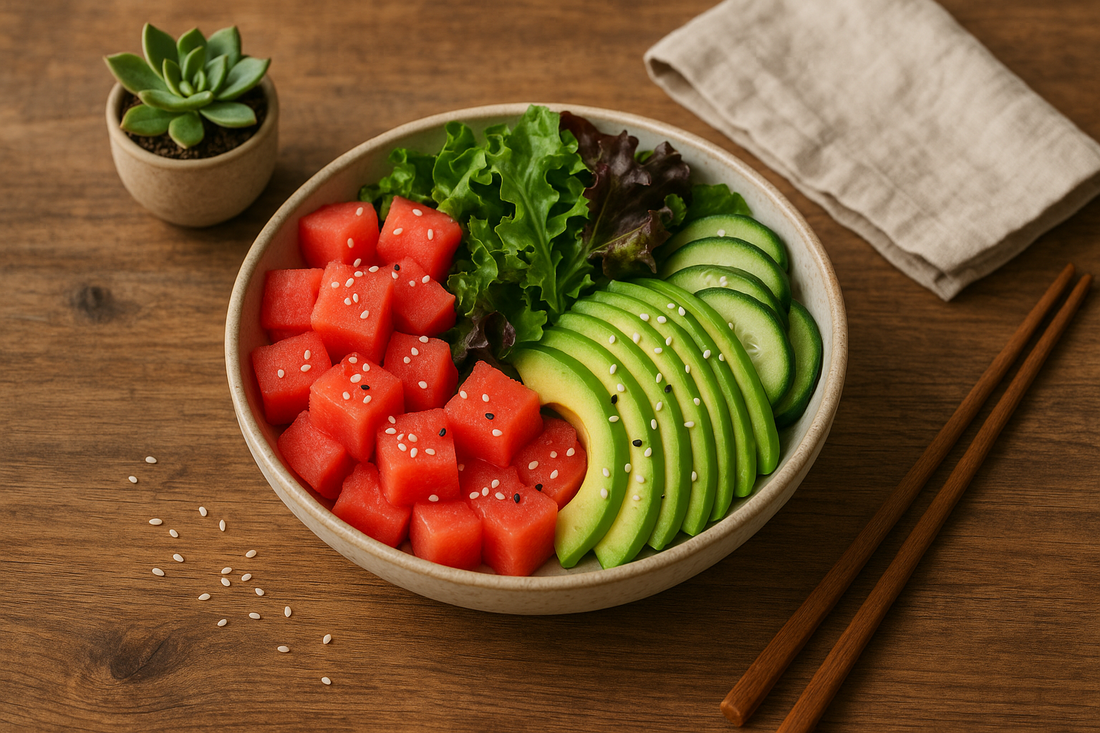 Recipe Of The Week - Watermelon Poke Bowl